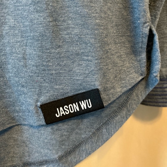 Jason Wu Blue Striped Garment - Picture 4 of 6